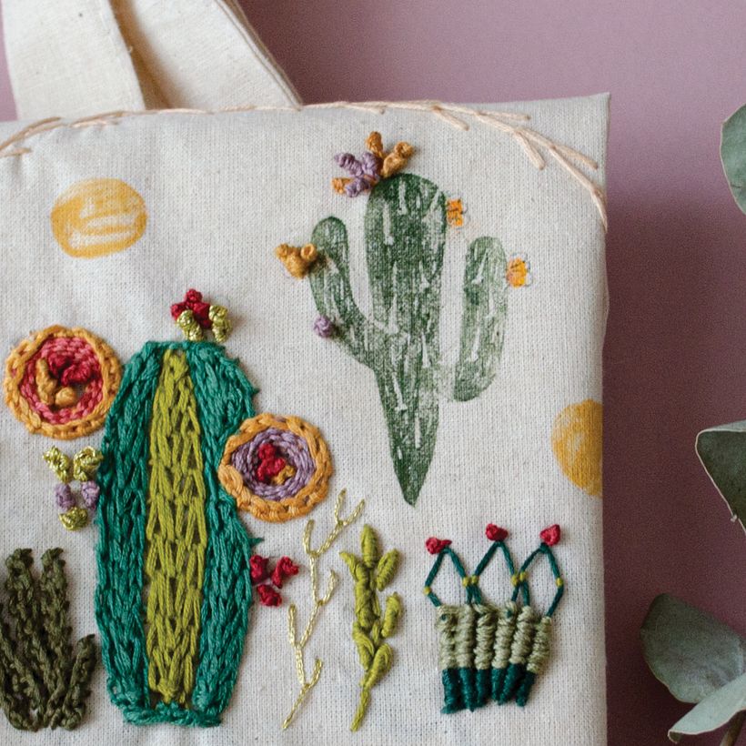 My project in Advanced Embroidery Techniques: Stitches and Compositions with Volume course 2