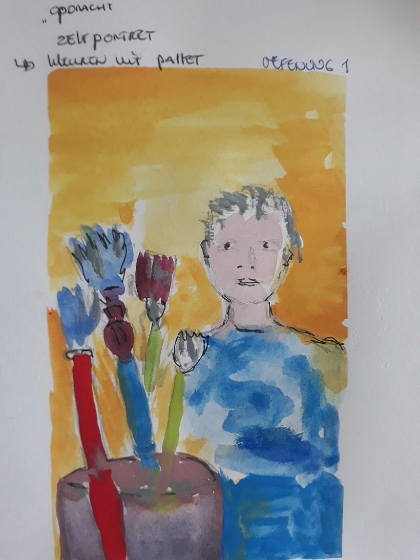 My project in Exploratory Sketchbook: Find Your Drawing Style course 2