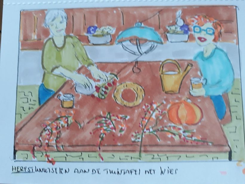 My project in Exploratory Sketchbook: Find Your Drawing Style course 8