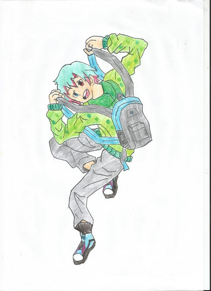 MI PROYECTO DE ''MANGA DESDE CERO''NOMBRE DEL PERSONAJE: KUTEDO 1