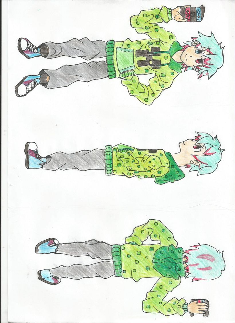 MI PROYECTO DE ''MANGA DESDE CERO''NOMBRE DEL PERSONAJE: KUTEDO 3