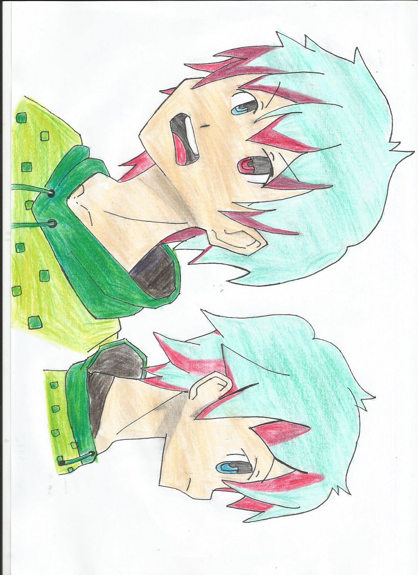 MI PROYECTO DE ''MANGA DESDE CERO''NOMBRE DEL PERSONAJE: KUTEDO 4