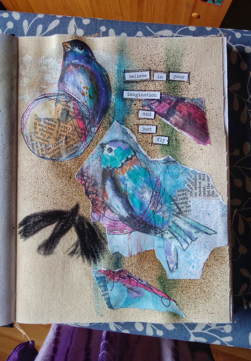 Junk journal pages 1