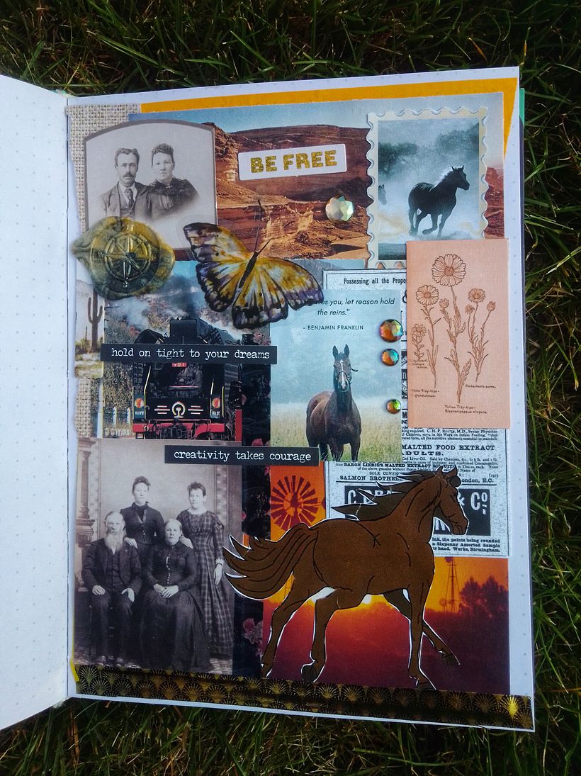 Junk journal pages 4