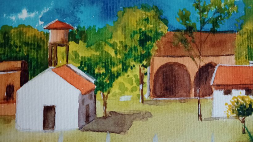 Meu projeto do curso: Caderno de viagem em aquarela 7
