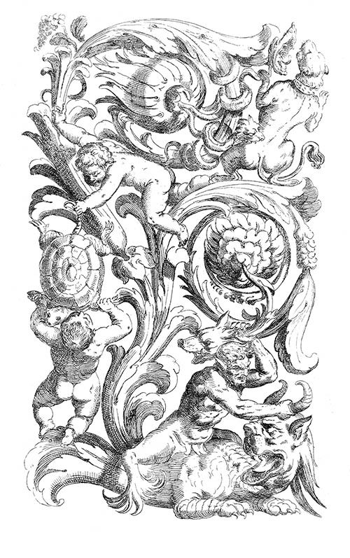 The inspiration, a piece out of the book, Monsters and Beasts.