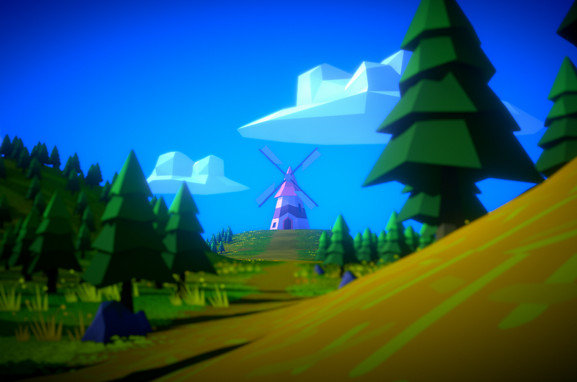 Il mio progetto del corso: Modellazione di scenari low poly per videogiochi 1