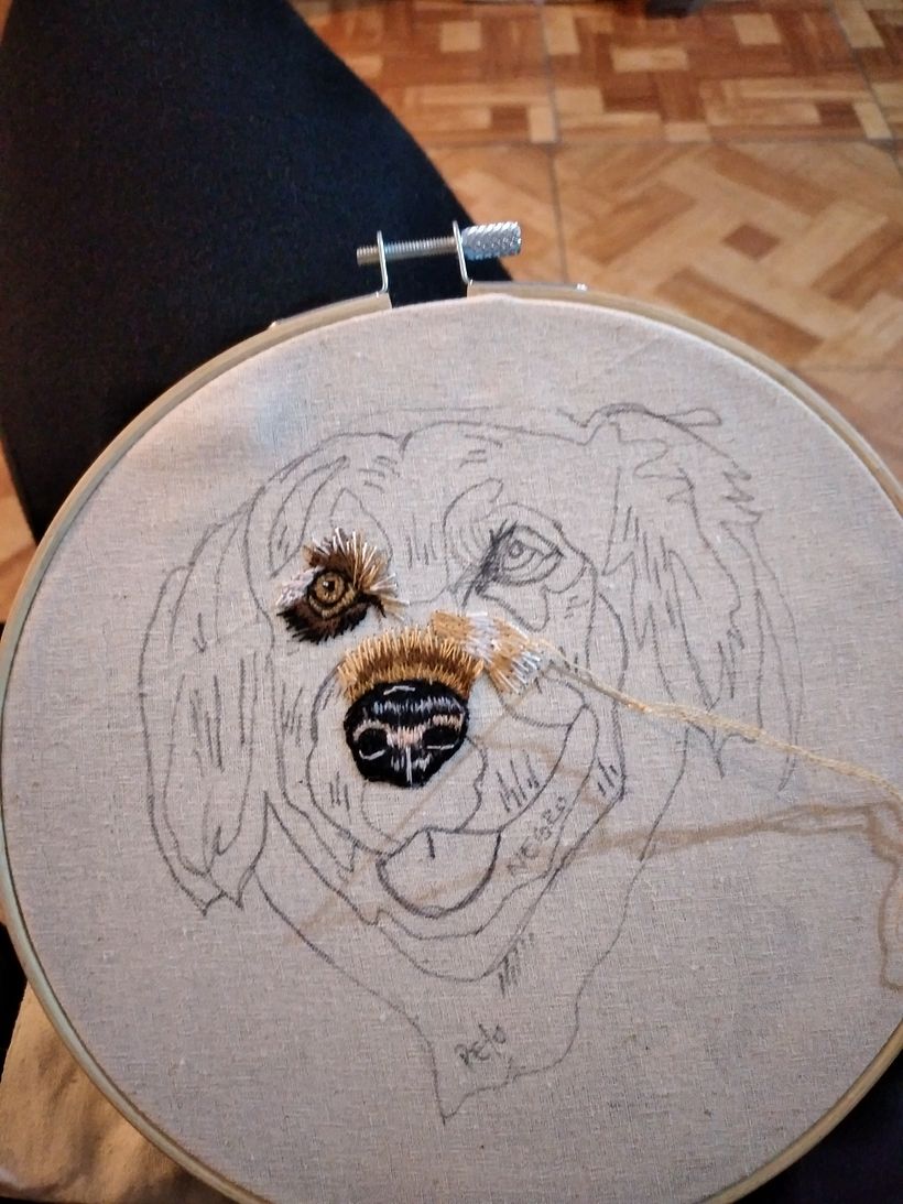 Mi Proyecto del curso: Needle painting para principiantes 1