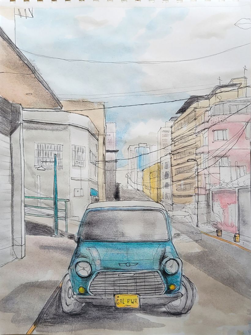 Mi Proyecto del curso: Sketching arquitectónico para ilustraciones urbanas 4