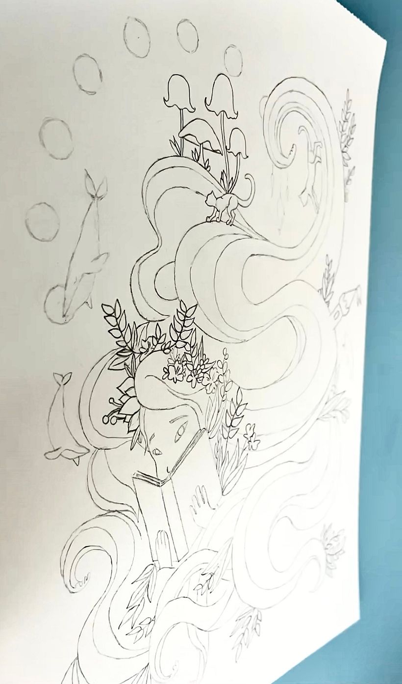 Project #1: Watercolor Techniques for Dreamlike Illustrations course 3