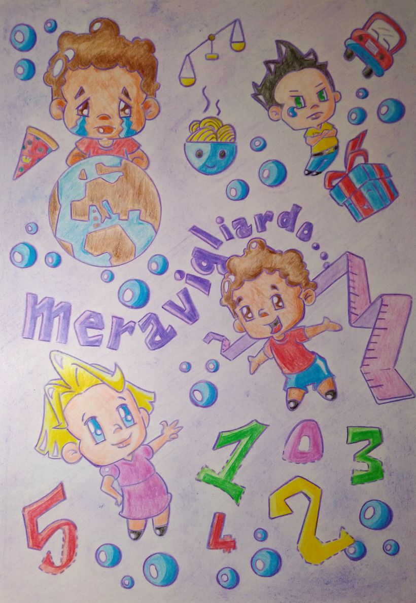 Il mio progetto del corso: Illustrazione di una storia in stile kawaii 1