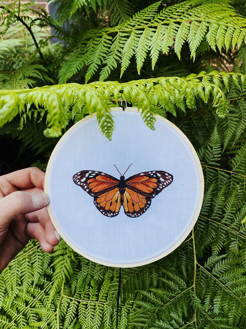 My project in Realistic Embroidery Techniques  3