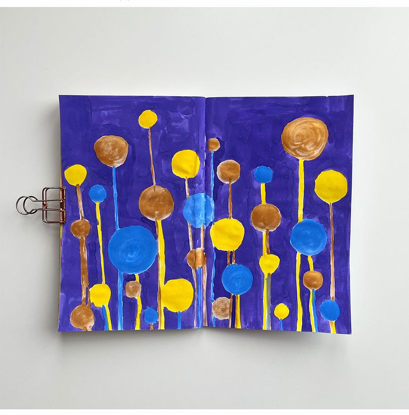 My project in Botanical Patterns in a Sketchbook: Conquer the Blank Page course 3
