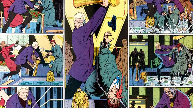 The center spread is a symmetrical masterpiece.