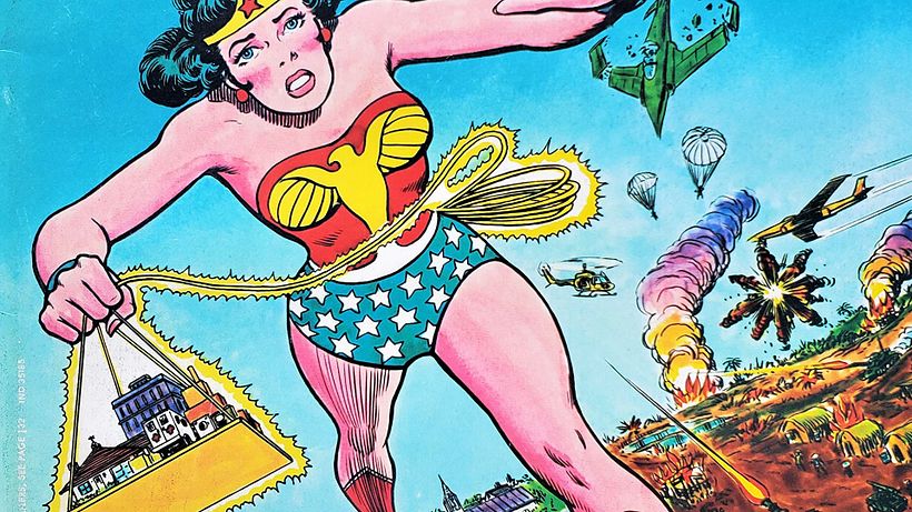 Wonder Woman is a Ms. covergirl.