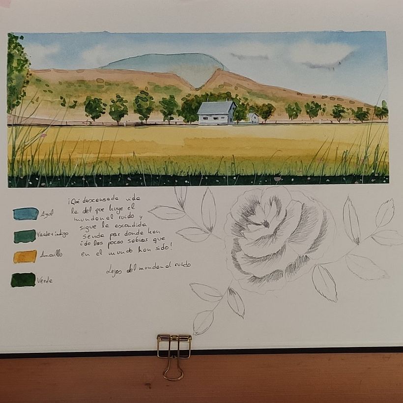 Mi Proyecto del curso: Cuaderno de viaje en acuarela 2