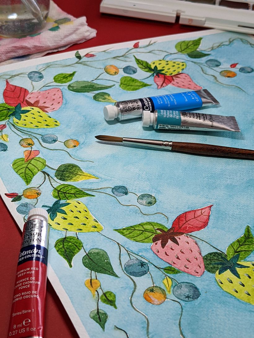 Mon projet du cours : Couleur et aquarelle : découvrez votre personnalité chromatique 9
