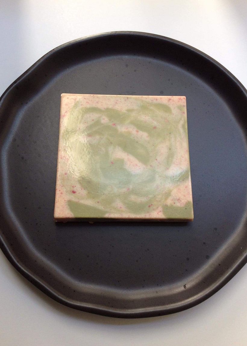 BARRA MARMOLEADA DE MATCHA Y FRAMBUESA EN FOOD PAIRING 12