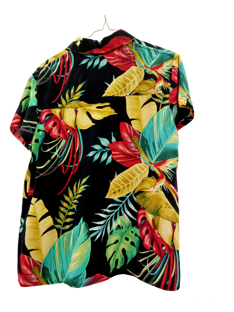 parte trasera blusa tropical 
