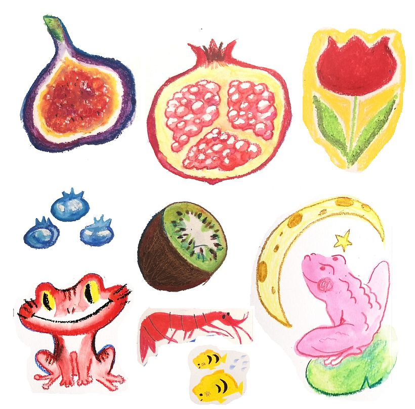My project in Illustration Techniques to Unlock your Creativity course 5