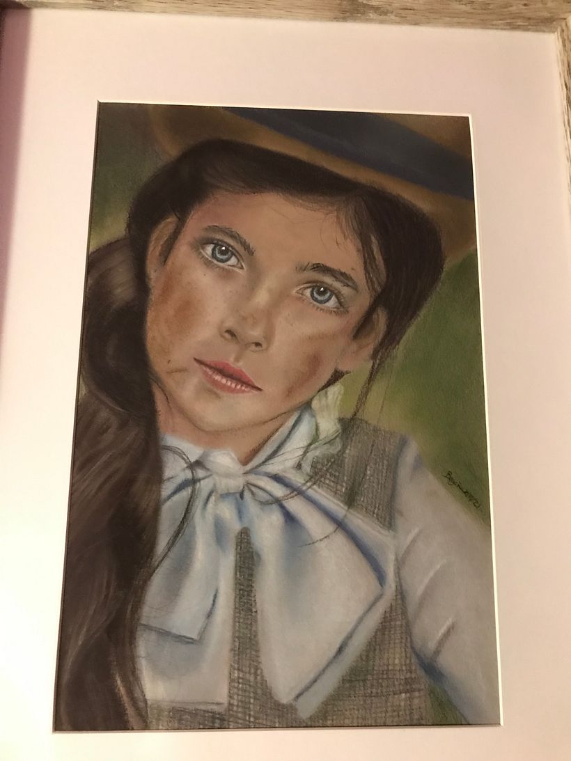 Mi Proyecto del curso: Retrato realista al pastel tiza 2
