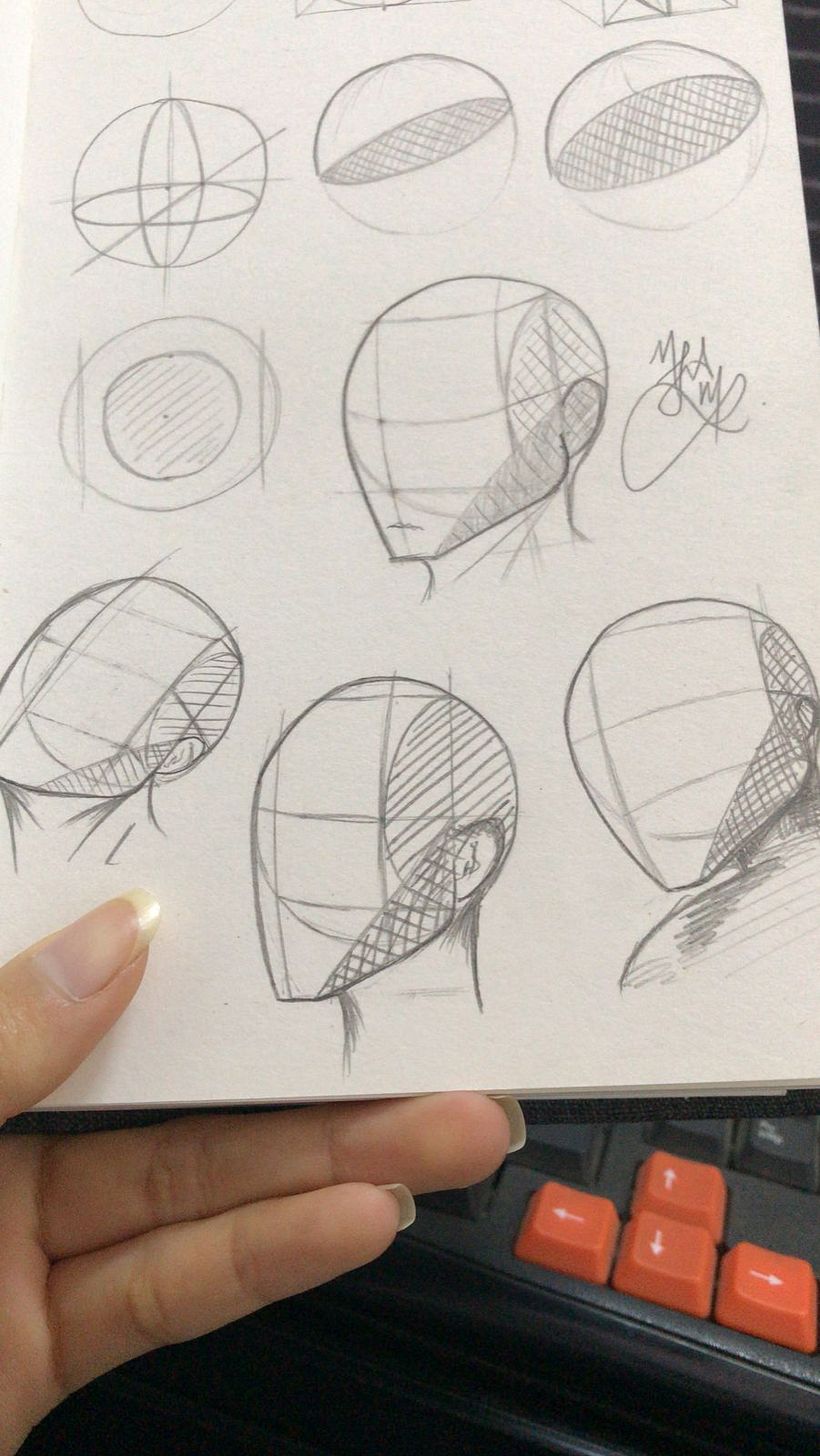 Mi Proyecto del curso: Sketchbook de retrato: explora el rostro humano 2