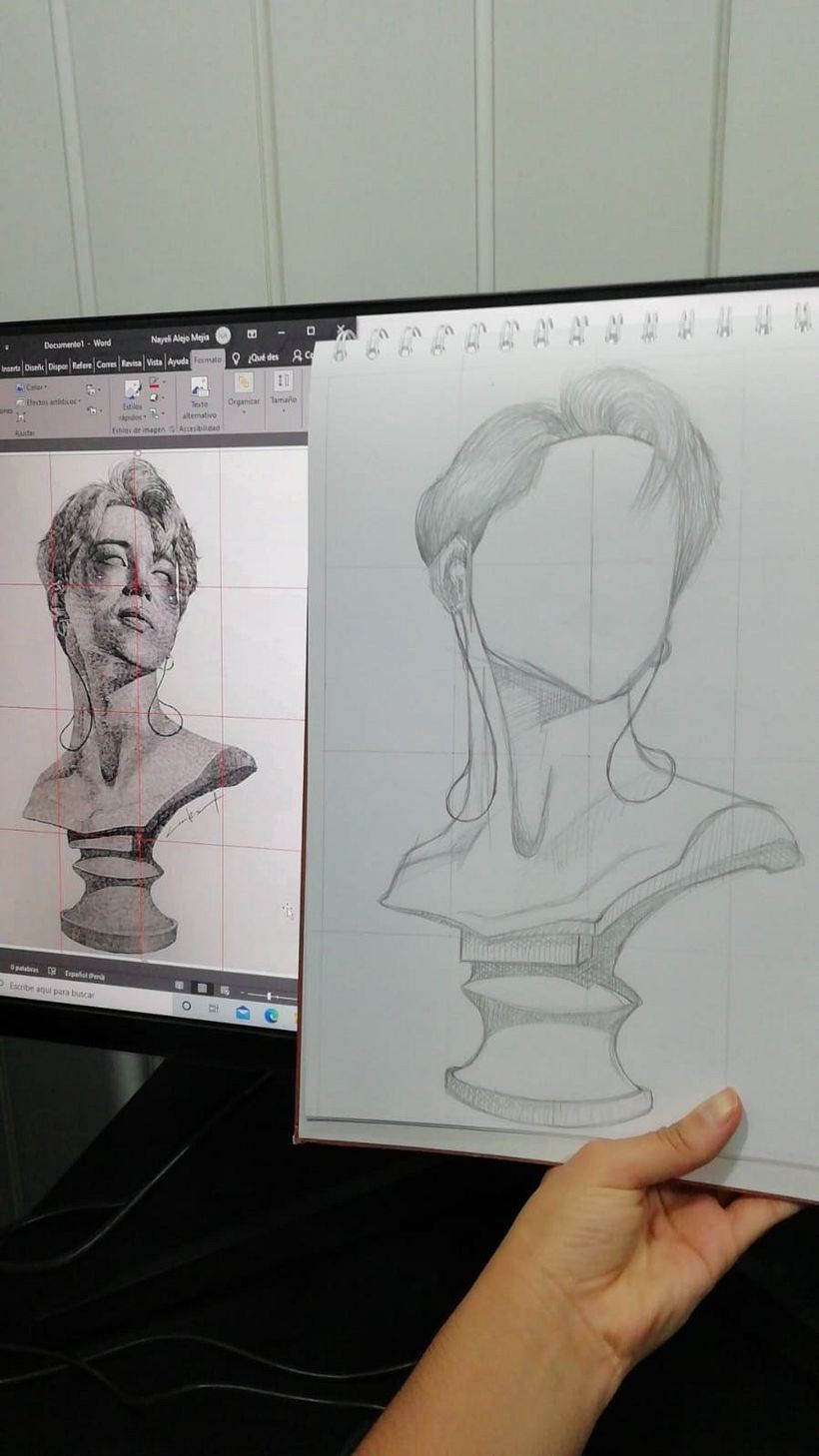 Mi Proyecto del curso: Sketchbook de retrato: explora el rostro humano 4
