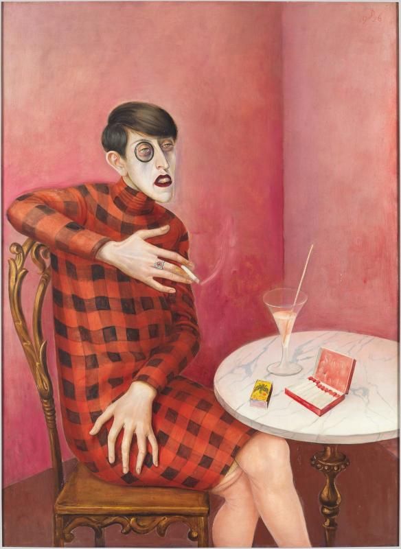 Otto Dix, Portrait de la journaliste Sylvia von Harden
