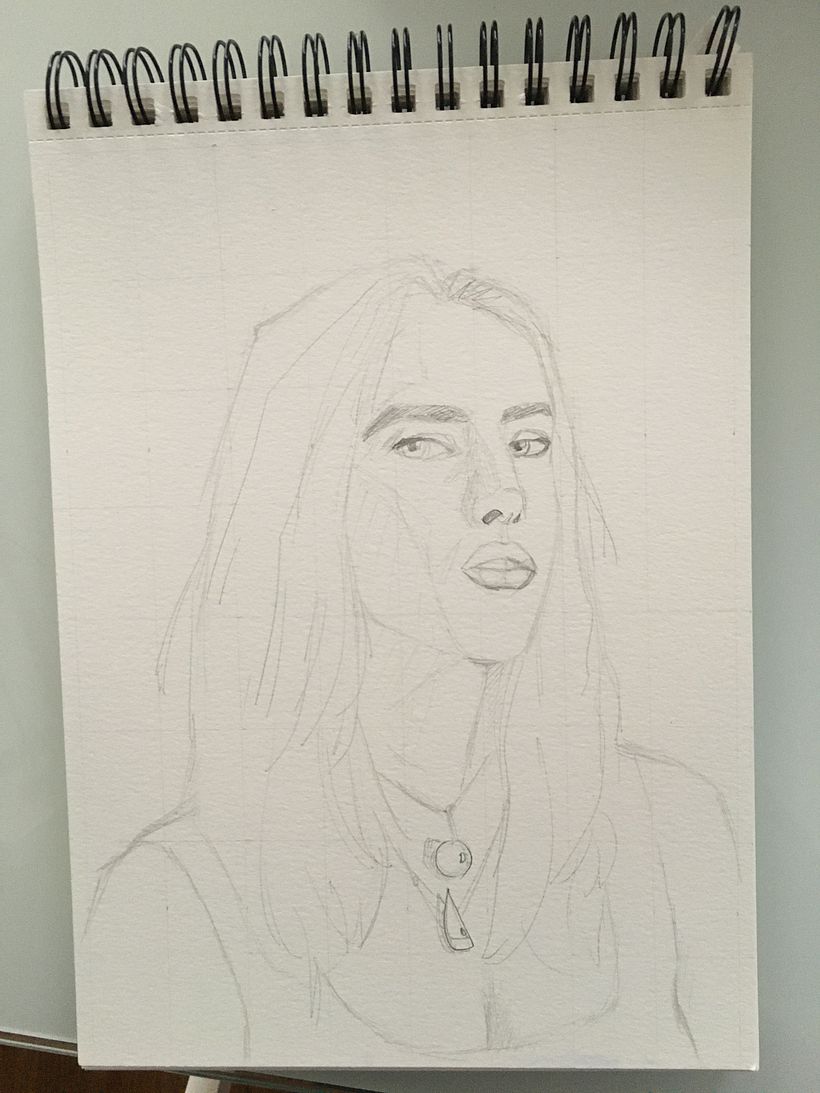 Mon projet du cours : Portrait artistique à l’aquarelle 1