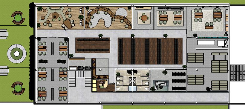 Planta arquitectónica  