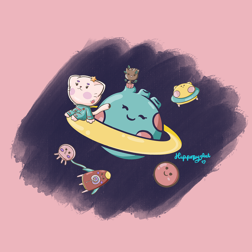 My project in Kawaii Illustration: Create Charming Characters course 2