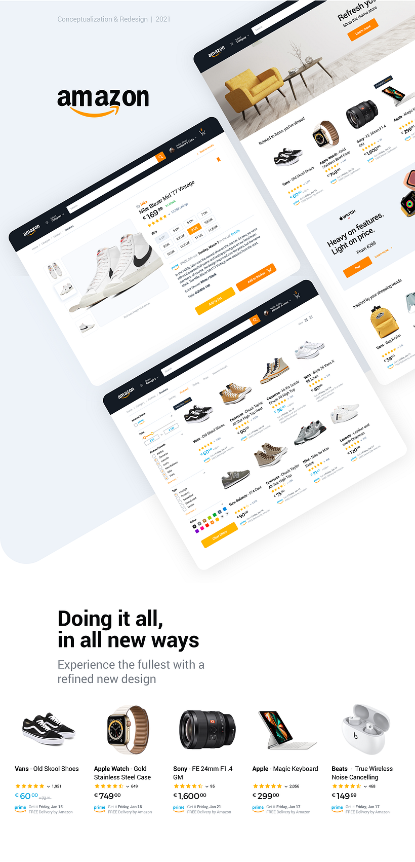 Amazon | Redesign 1