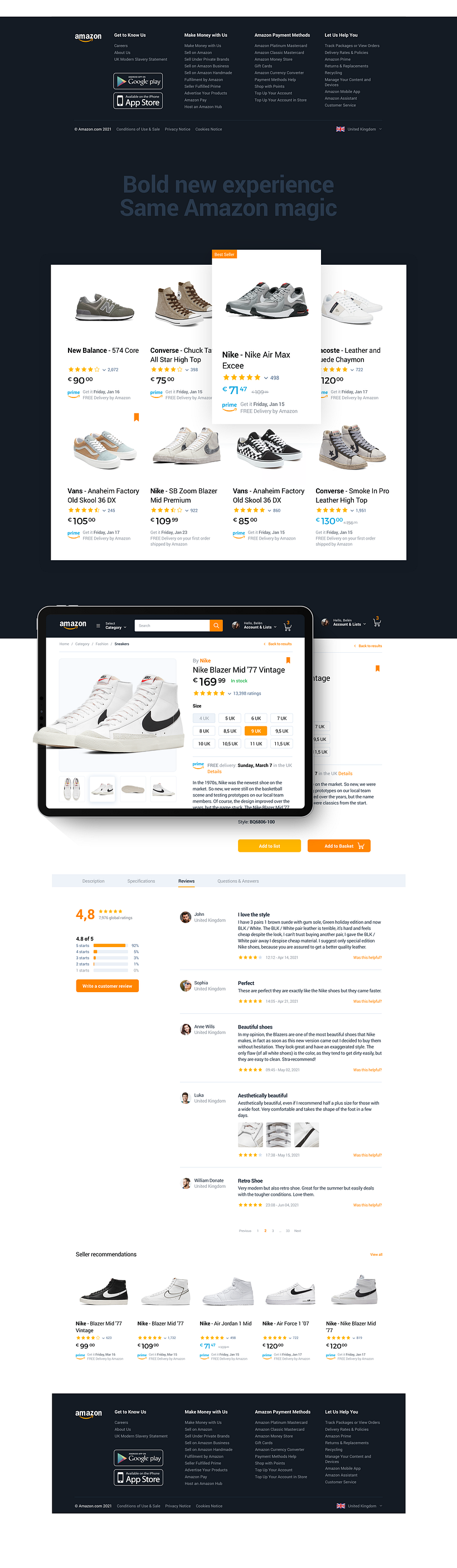 Amazon | Redesign 3
