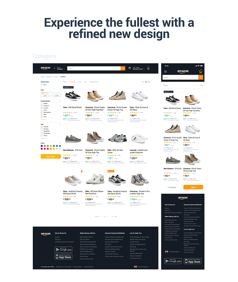 Amazon | Redesign 5