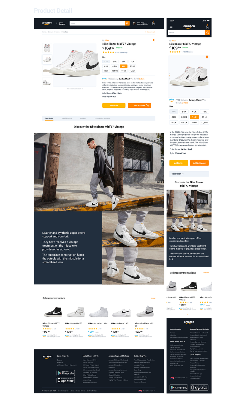 Amazon | Redesign 6