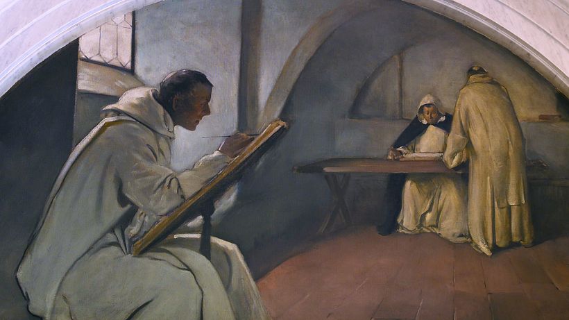 Monks frequently bemoaned their work through comments in the margins