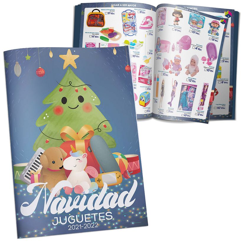 Campaña Juguetes Navidad - Maquetación Revista 1