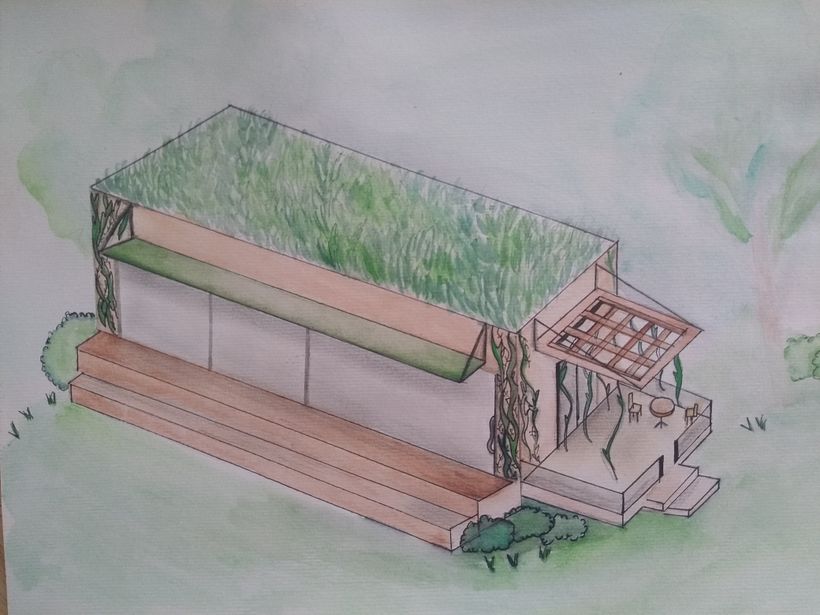 Meu projeto do curso: Ilustração artística de arquitetura à mão livre 2