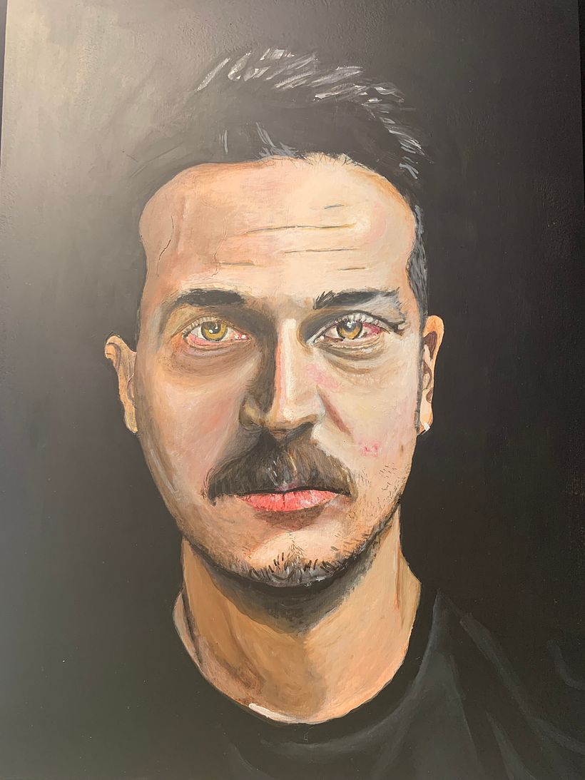My first oil portrait 2