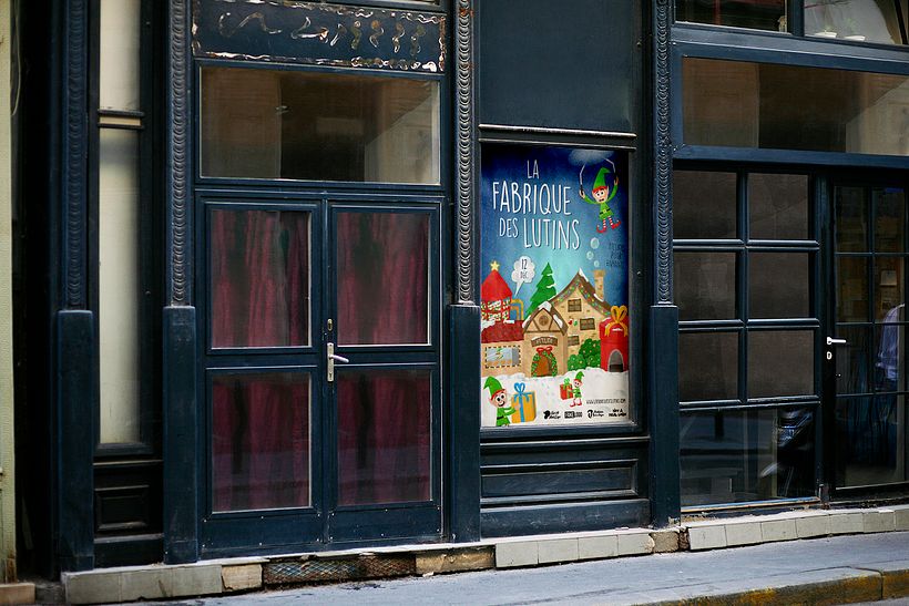 Simulation d'affiche exposée