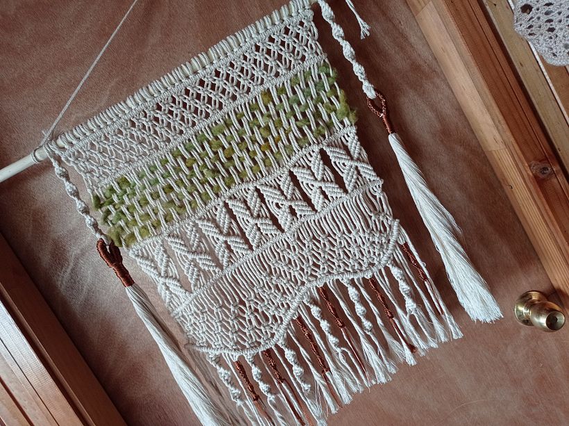 Mi Proyecto del curso: Macramé: nudos básicos y complejos 2