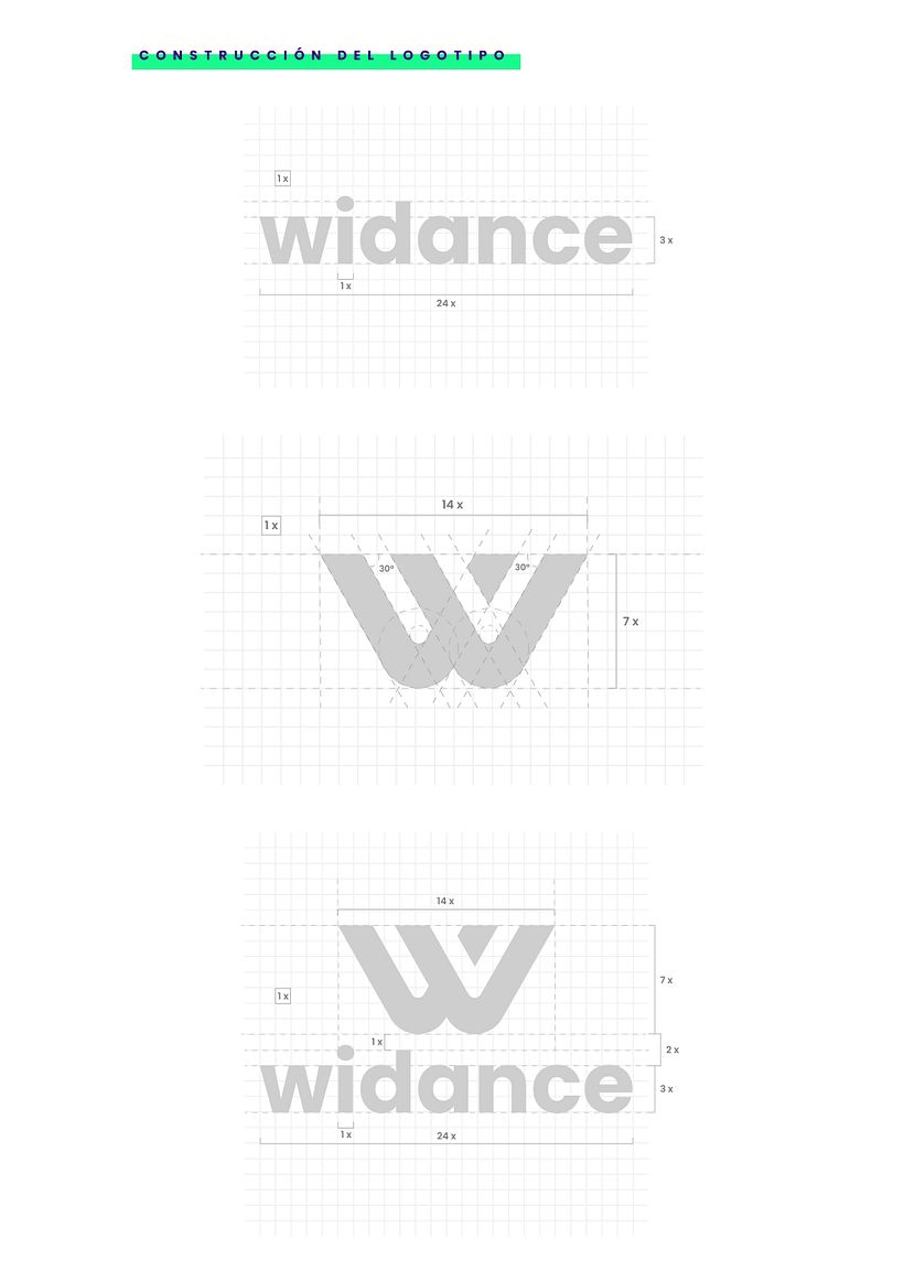 Brandig y logo Widance 7