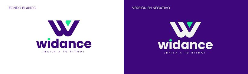 Brandig y logo Widance 9