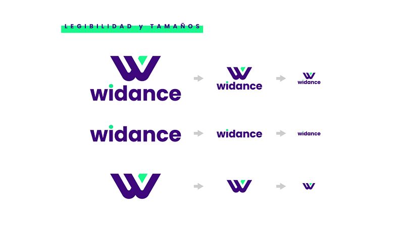 Brandig y logo Widance 12