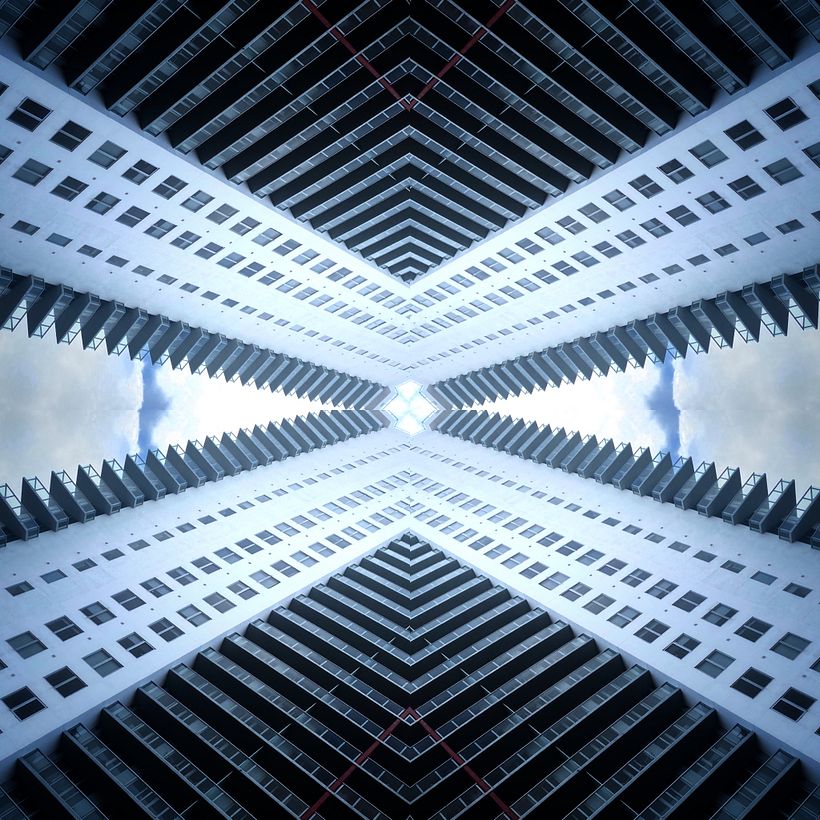 Fotografia di architettura astratta per Instagram 1