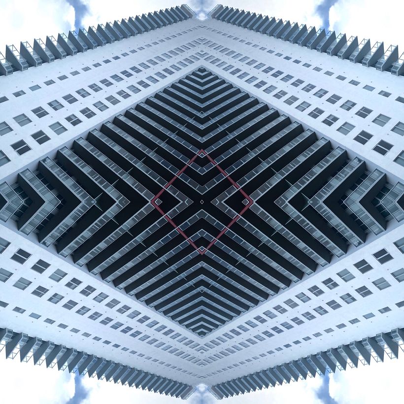 Fotografia di architettura astratta per Instagram 3