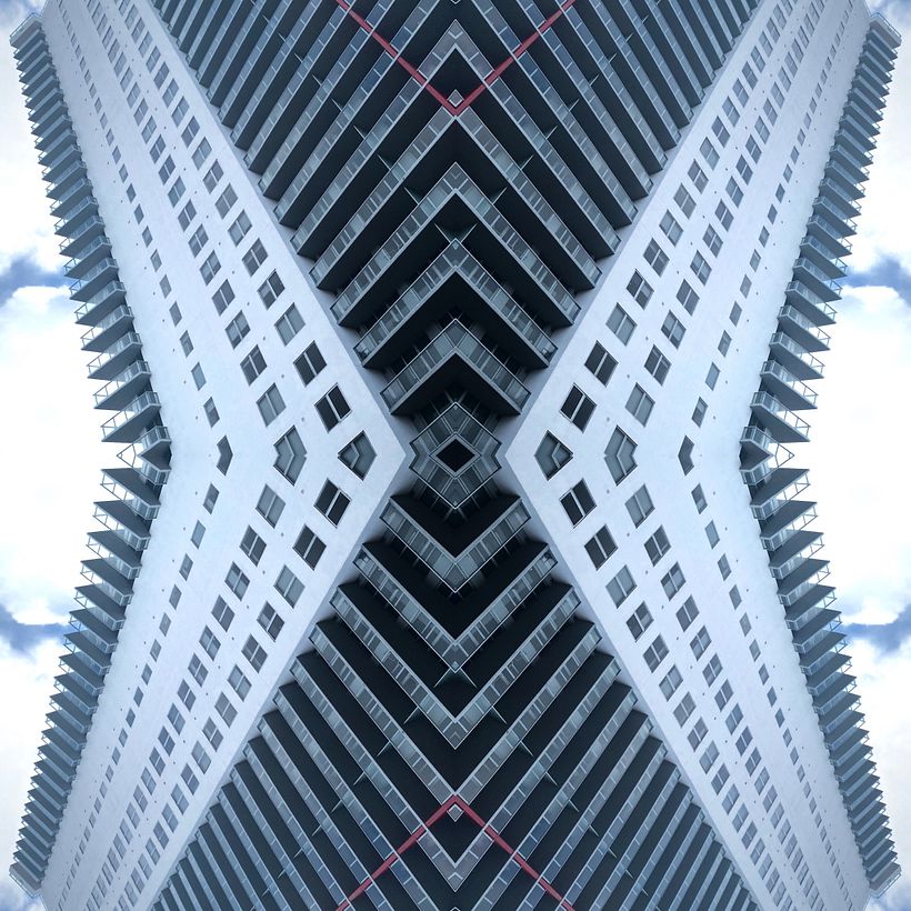 Fotografia di architettura astratta per Instagram 4