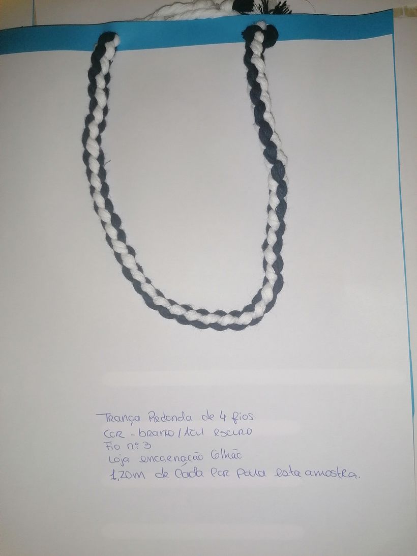 Meu projeto do curso: Repertório de nós de macramê 5