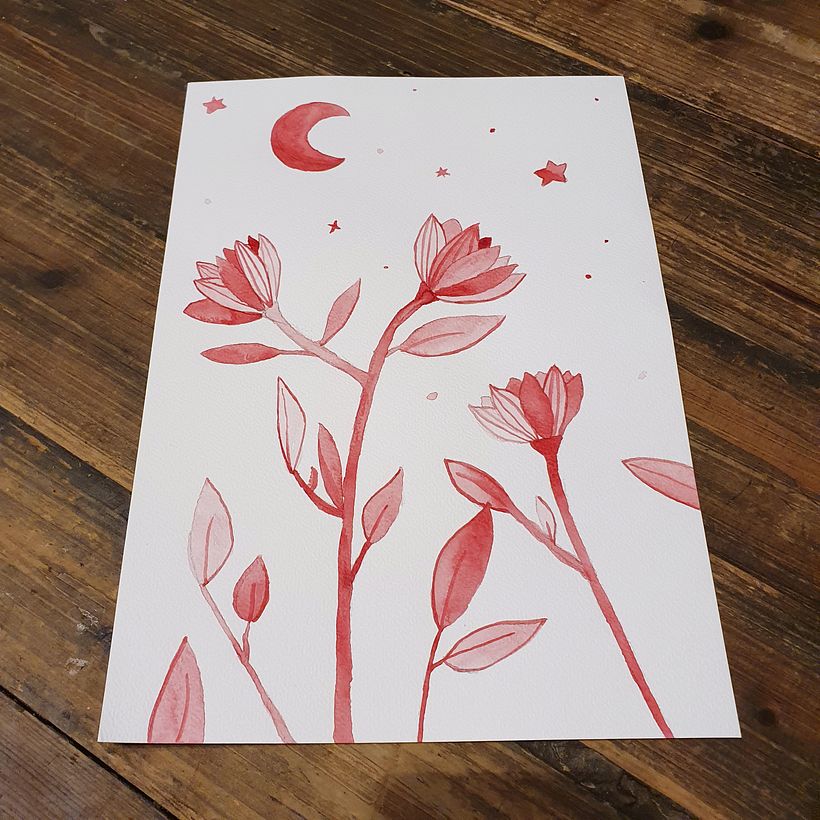 My project in Modern Watercolor Techniques course 1