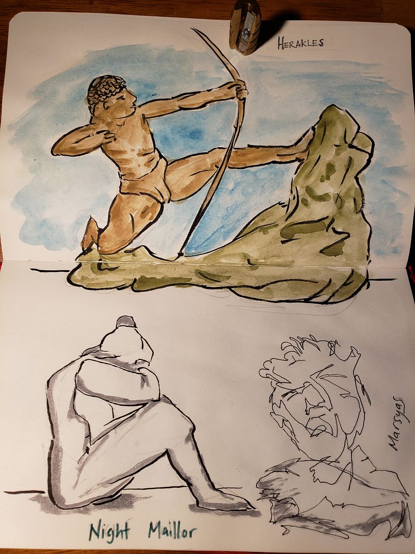 Mi Proyecto del curso: Sketching artístico en acuarela: atrévete a expresar tus ideas  8